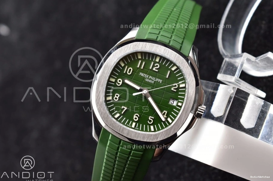 Edition On Dial 324CS SS Best Rubber 42mm 1:1 Green 5168G Strap 514 ZF Aquanaut Green NewStyle 0522